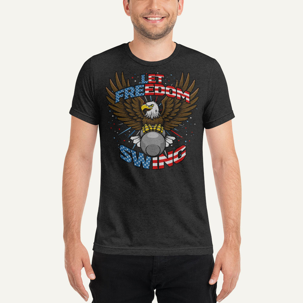 Let Freedom Swing Men's Triblend T-Shirt