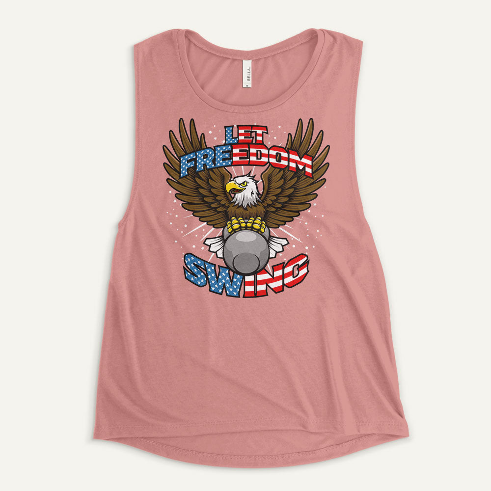 Let Freedom Swing Women's Muscle Tank