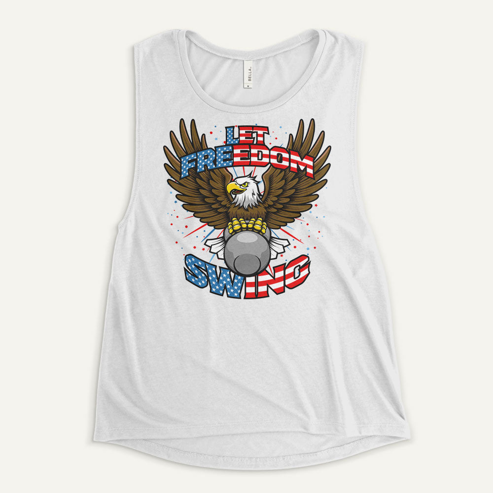 Let Freedom Swing Women's Muscle Tank