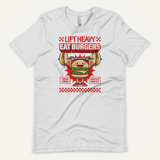 Lift Heavy Eat Burgers Standard T-Shirt