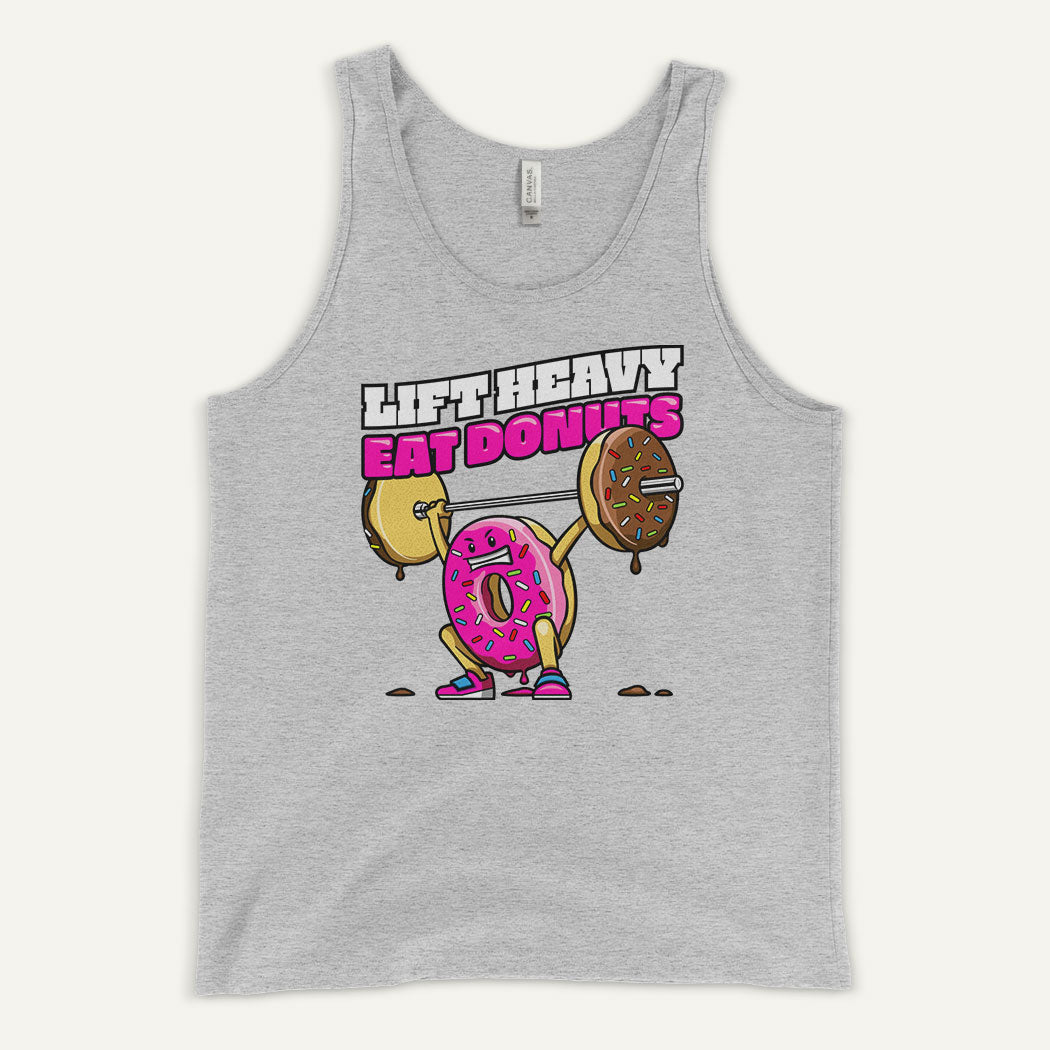 Lift Heavy Eat Donuts Men’s Tank Top