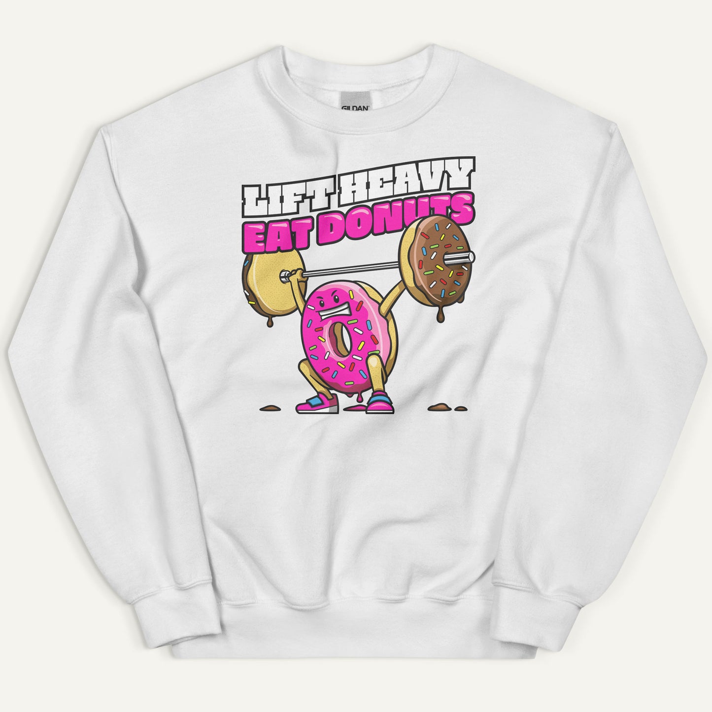 Lift Heavy Eat Donuts Sweatshirt