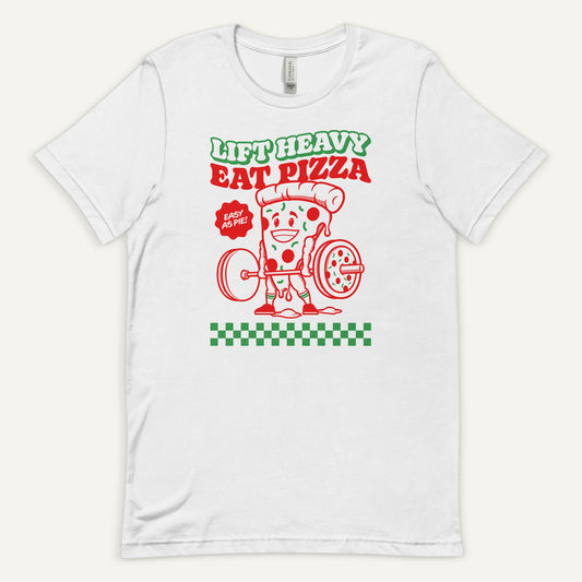 Lift Heavy Eat Pizza Men’s Standard T-Shirt