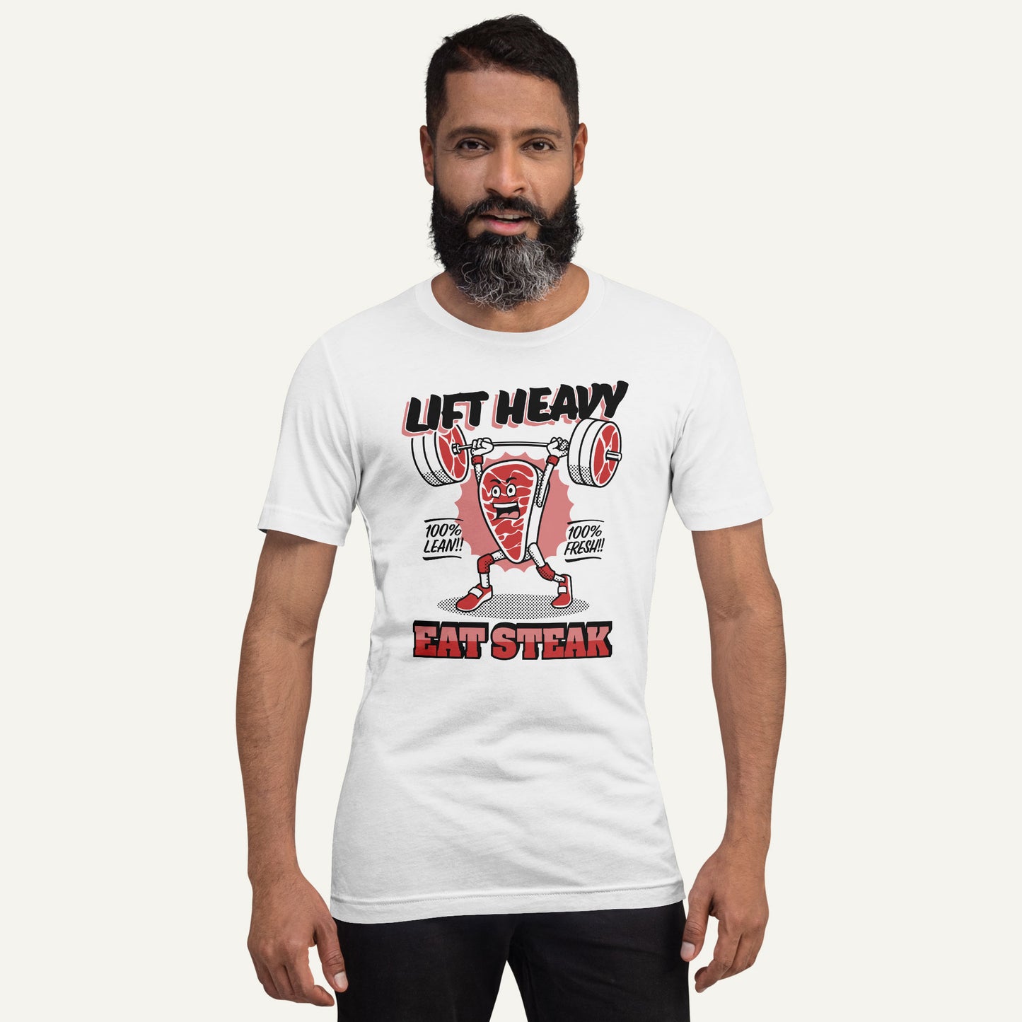 Lift Heavy Eat Steak Standard T-Shirt