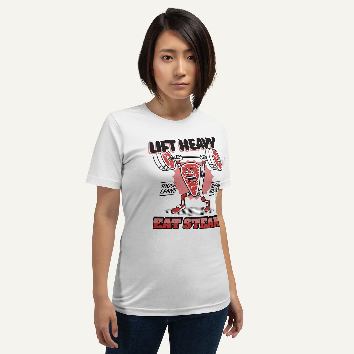 Lift Heavy Eat Steak Standard T-Shirt