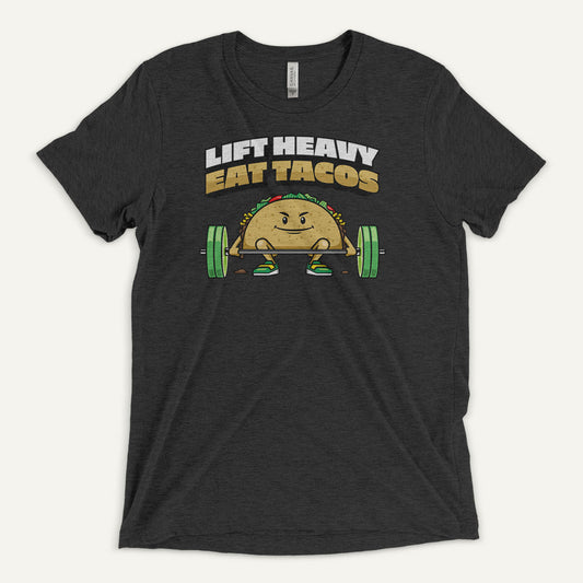 Lift Heavy Eat Tacos Triblend T-Shirt