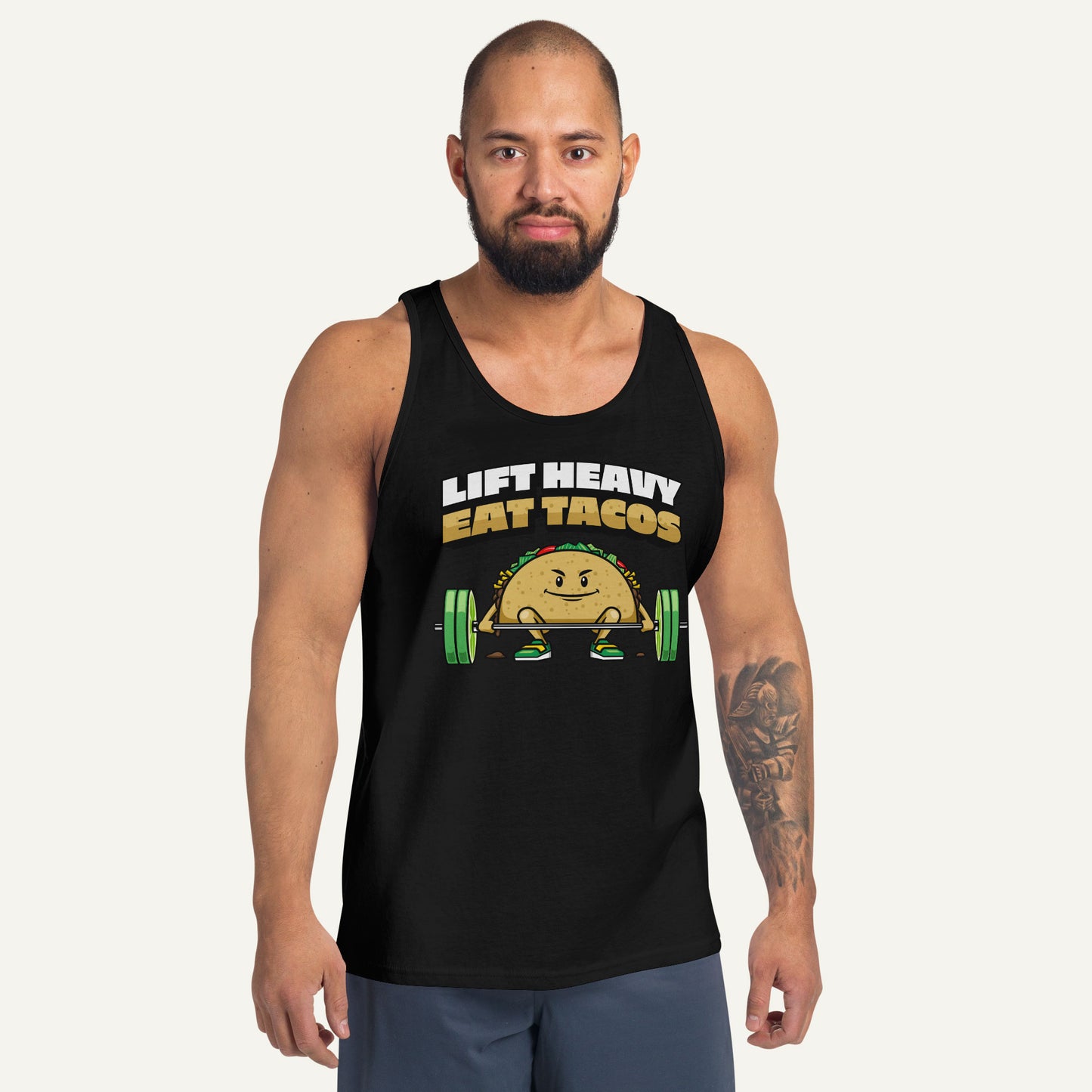 Lift Heavy Eat Tacos Men’s Tank Top