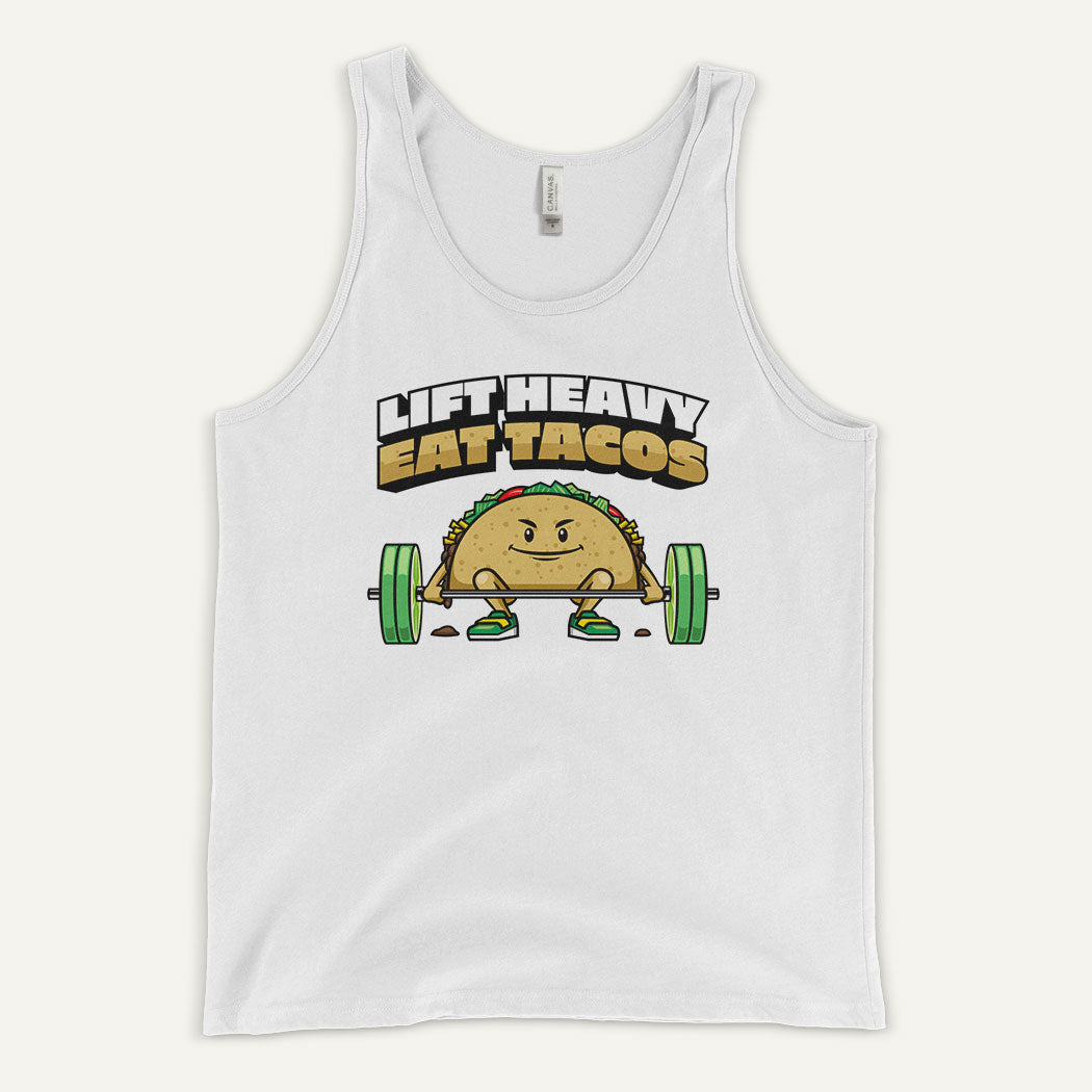 Lift Heavy Eat Tacos Men’s Tank Top
