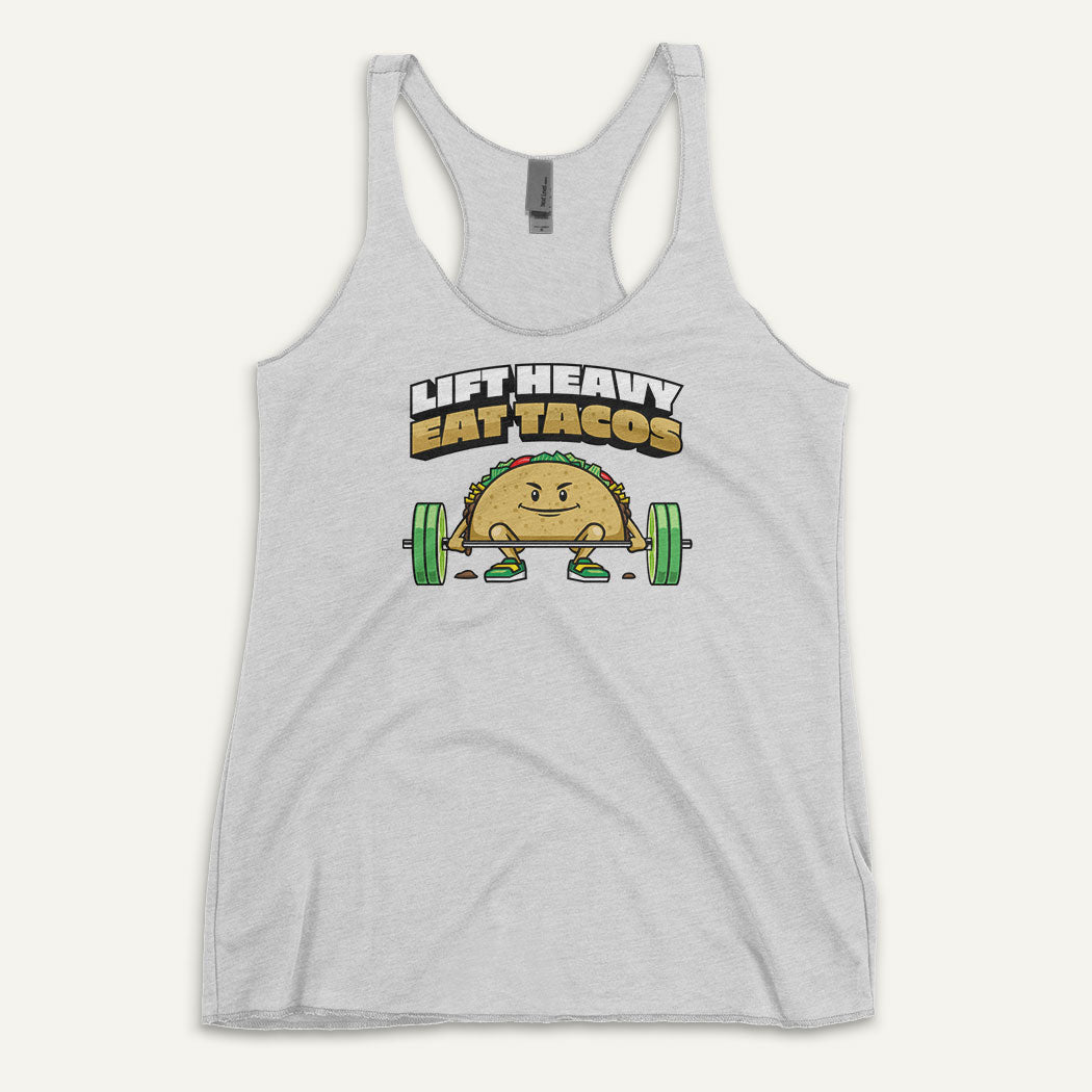 Lift Heavy Eat Tacos Women’s Tank Top