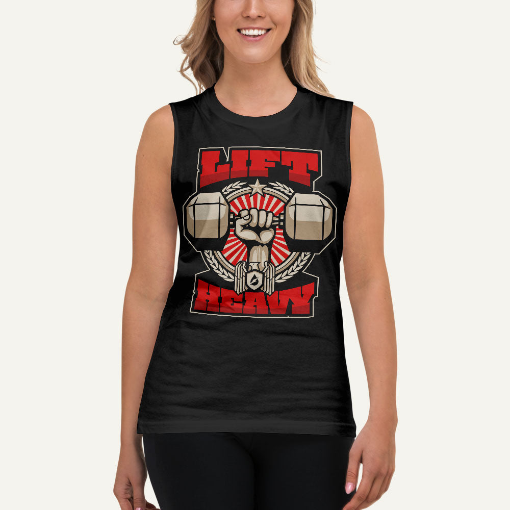 Lift Heavy Propaganda Muscle Tank