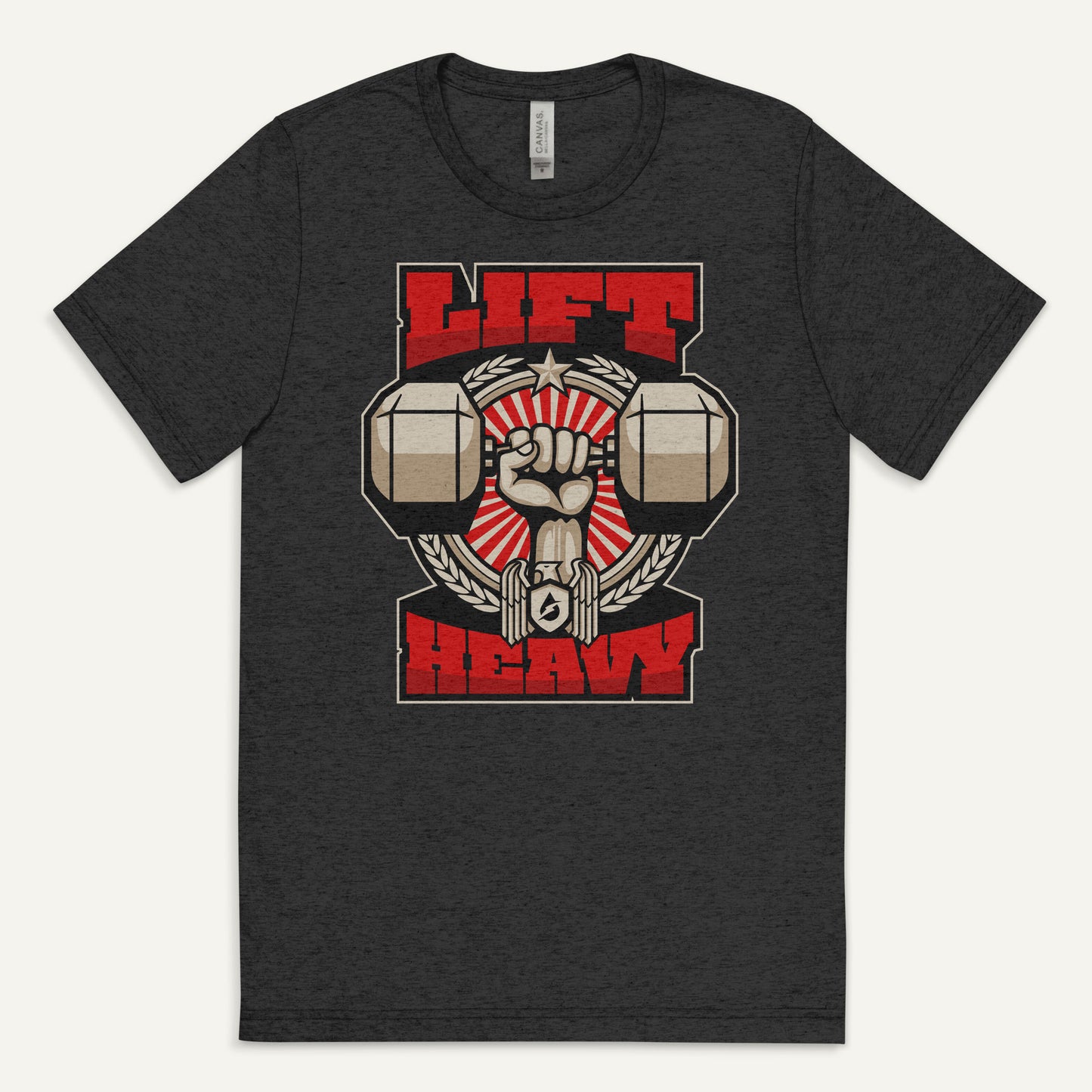 Lift Heavy Propaganda Men’s Triblend T-Shirt