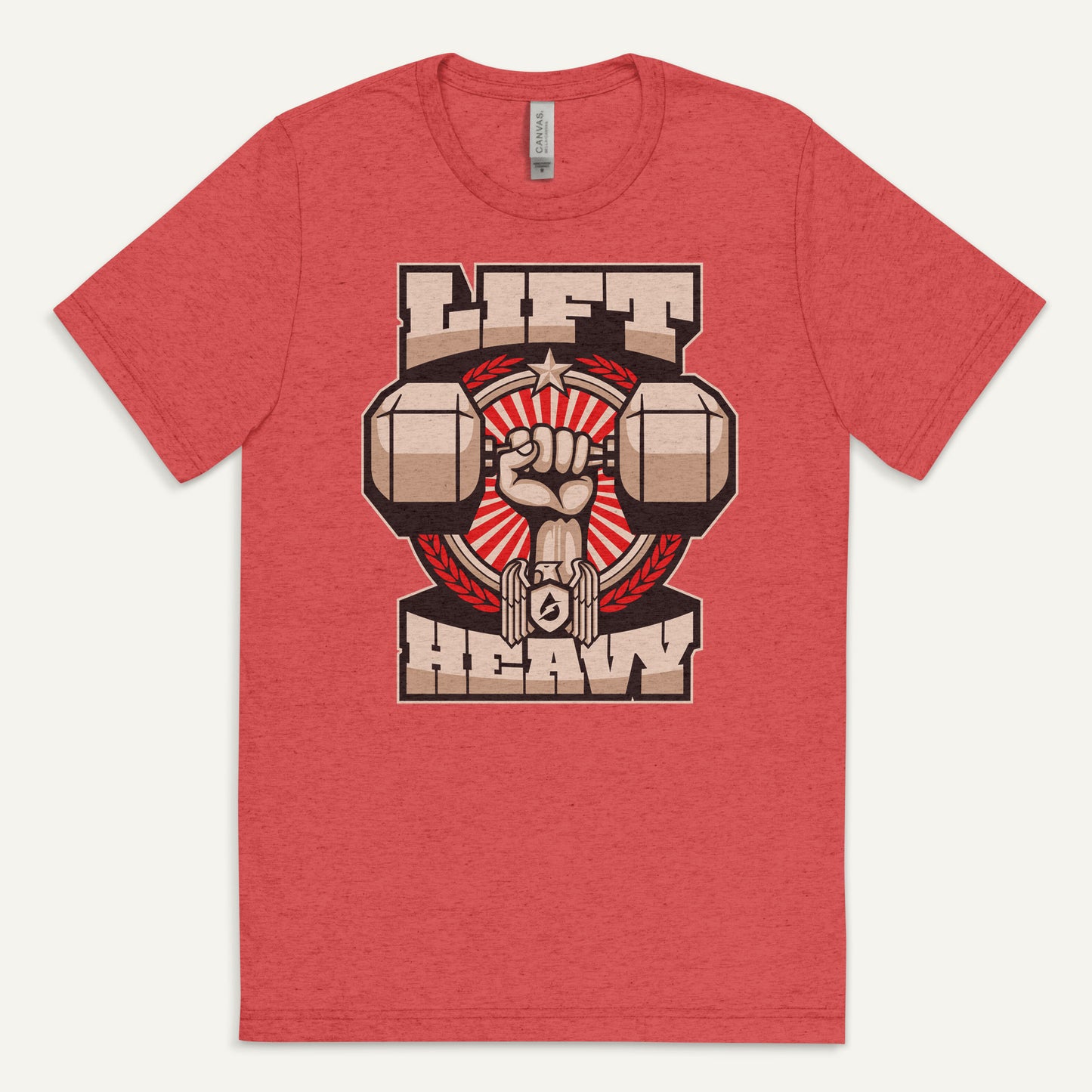 Lift Heavy Propaganda Men’s Triblend T-Shirt