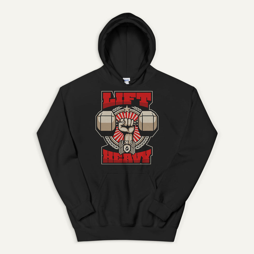 Lift Heavy Propaganda Pullover Hoodie