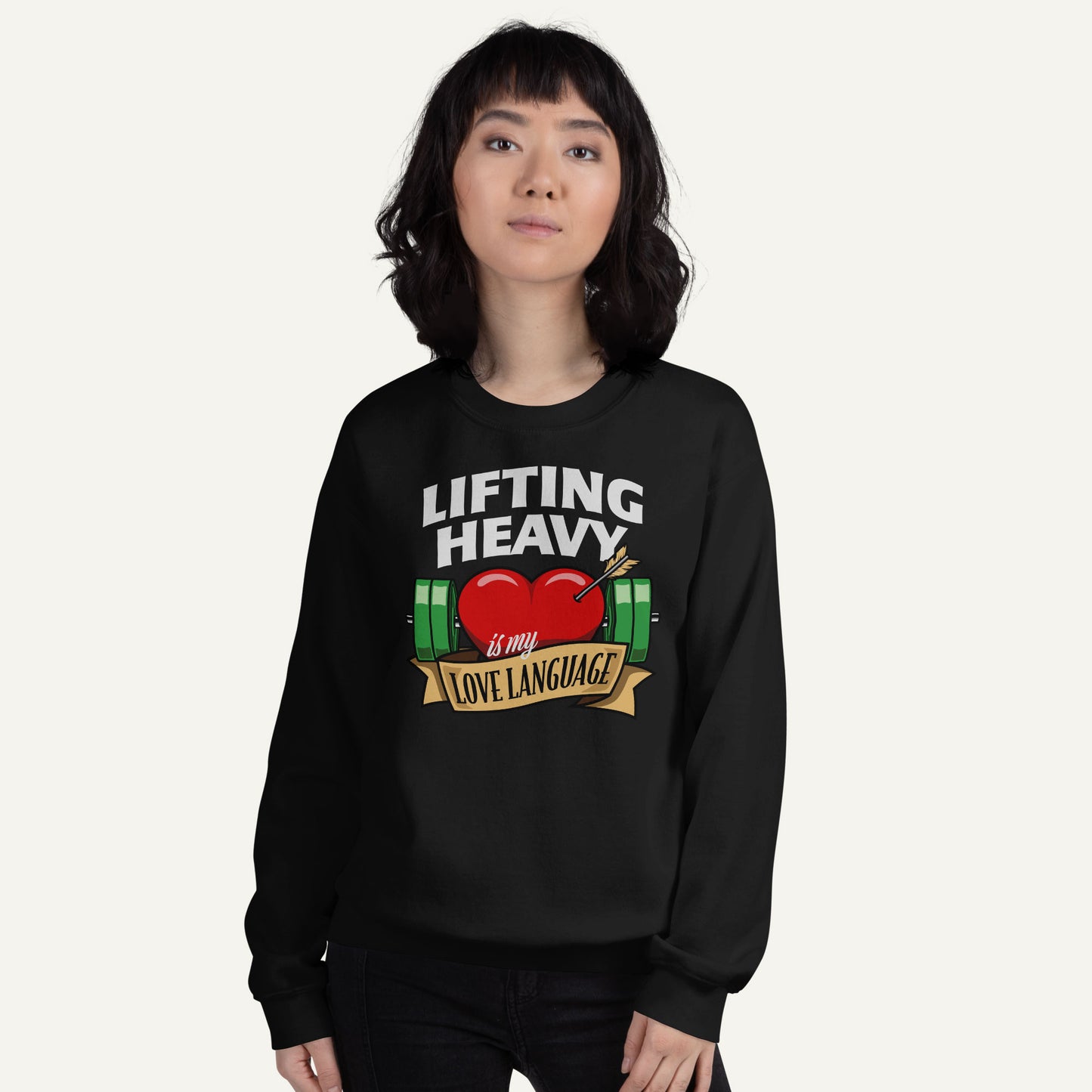 Lifting Heavy Is My Love Language Sweatshirt