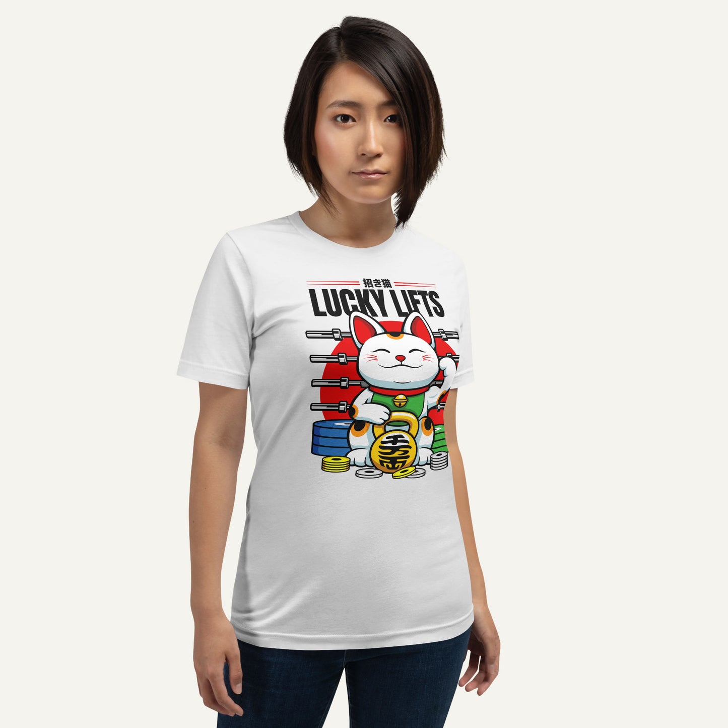Lucky Cat Lucky Lifts Standard T-Shirt