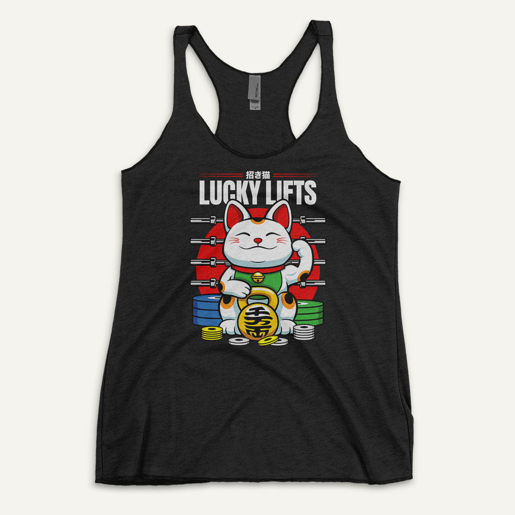 Lucky Cat Lucky Lifts Women’s Tank Top