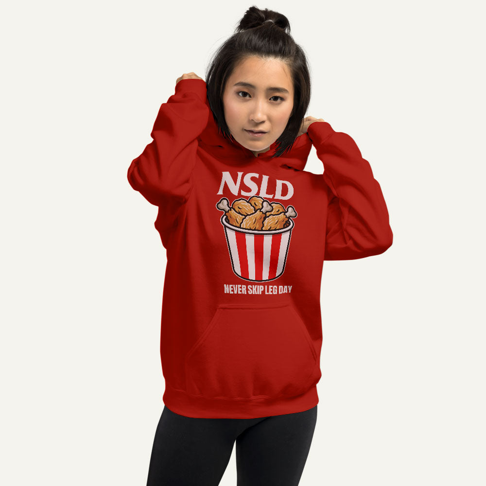 Never Skip Leg Day Drumsticks Pullover Hoodie