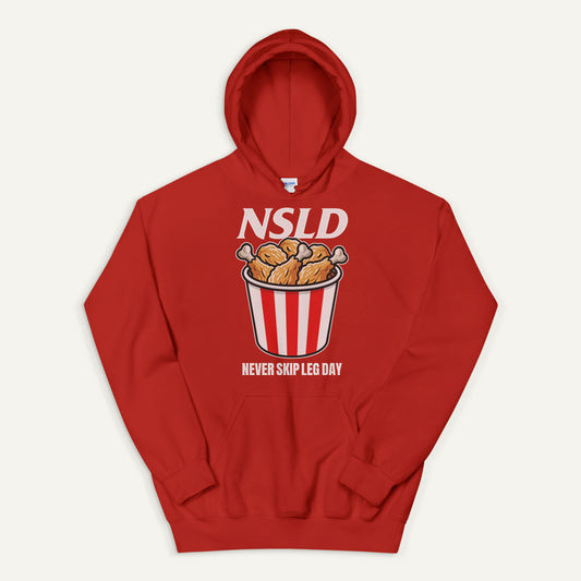 Never Skip Leg Day Drumsticks Pullover Hoodie
