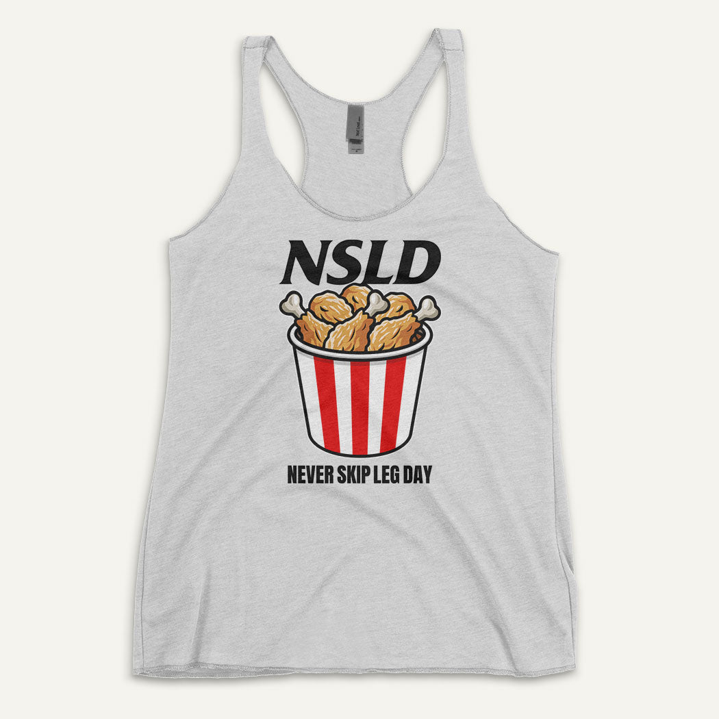 Never Skip Leg Day Drumsticks Women’s Tank Top