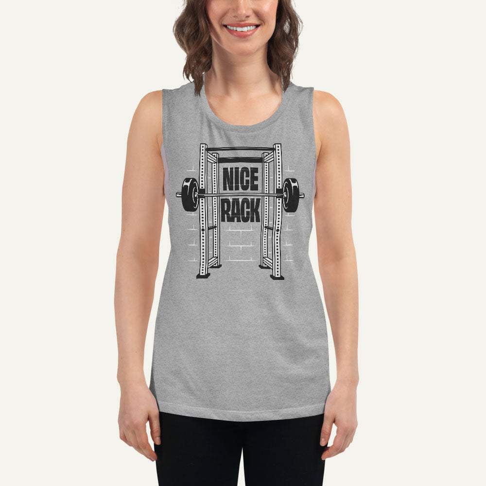 Nice Squat Rack Women’s Muscle Tank