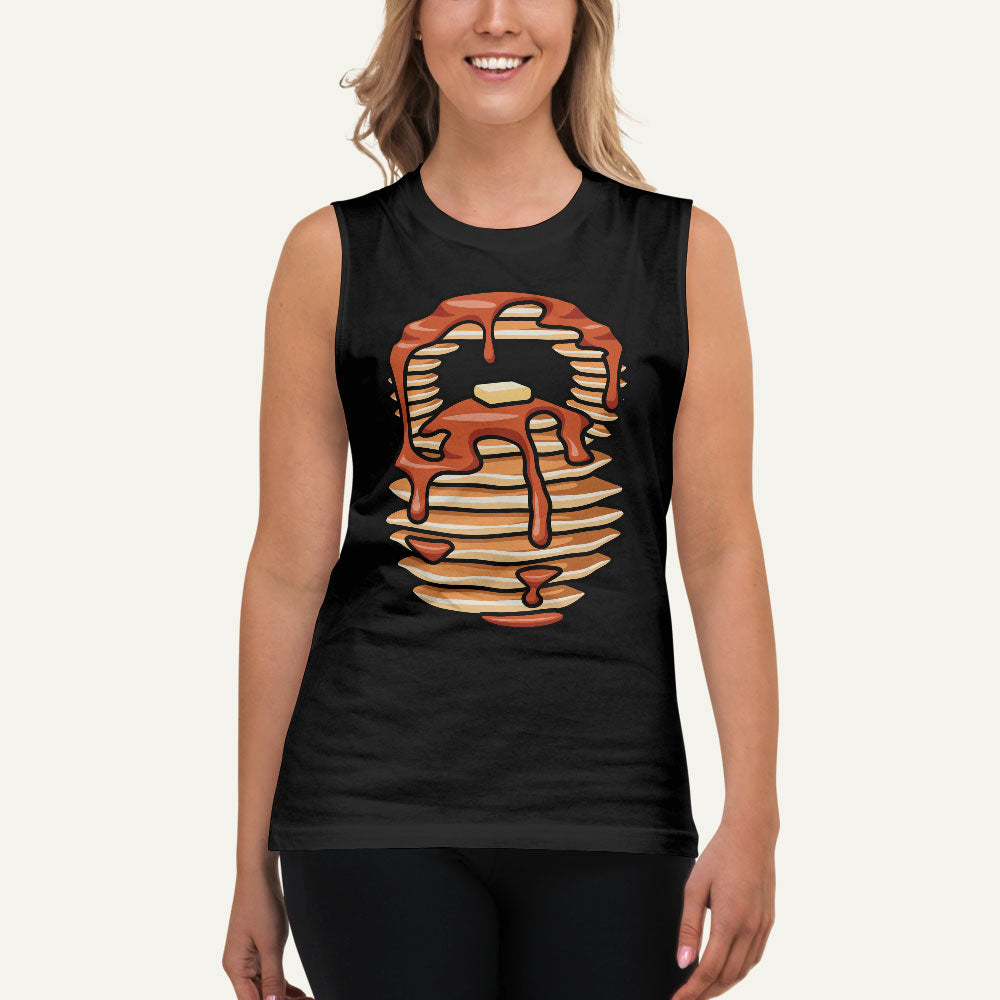 Pancakes Kettlebell Design Muscle Tank