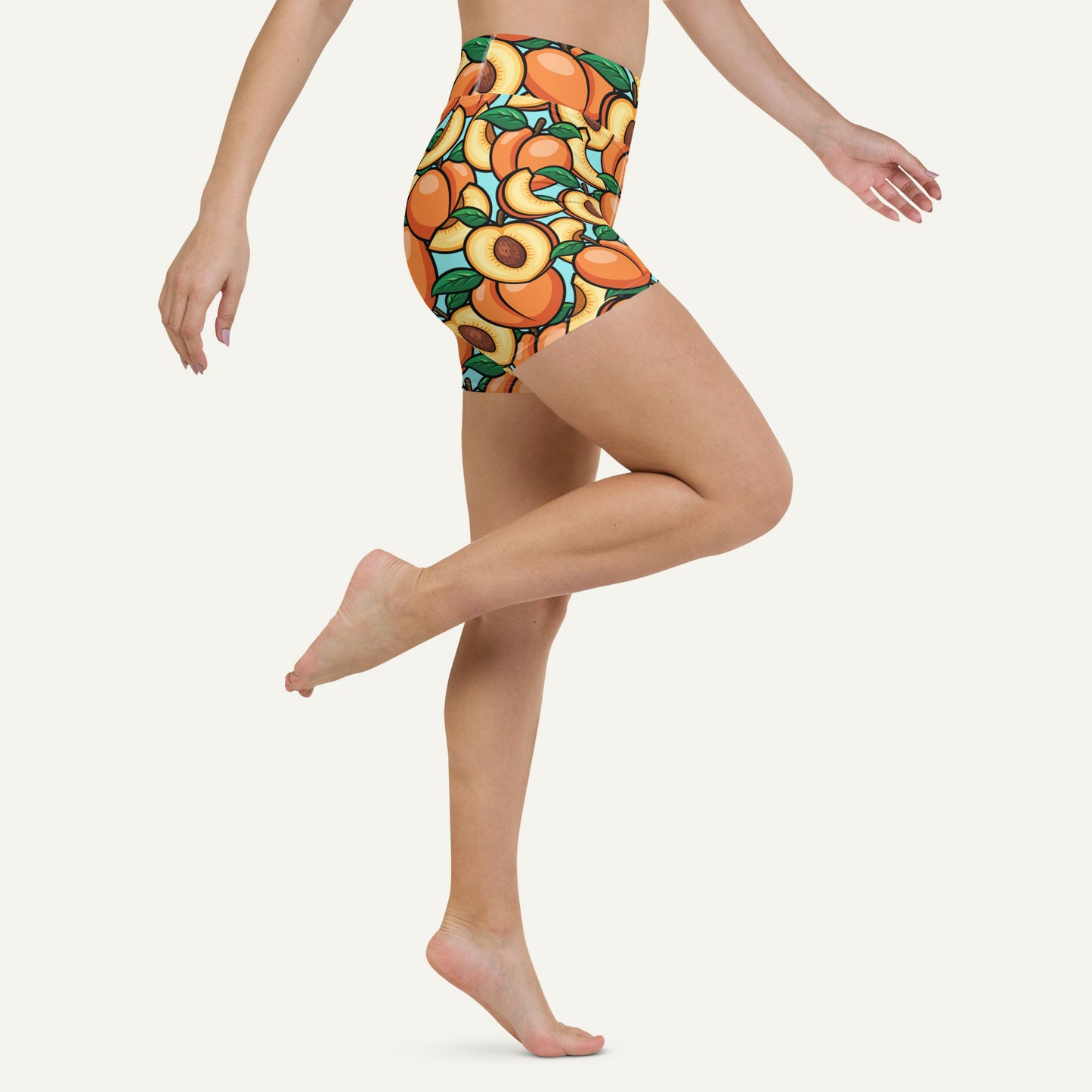 Peaches High-Waisted Shorts