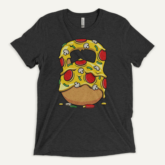 Pizza Kettlebell Design Triblend T-Shirt