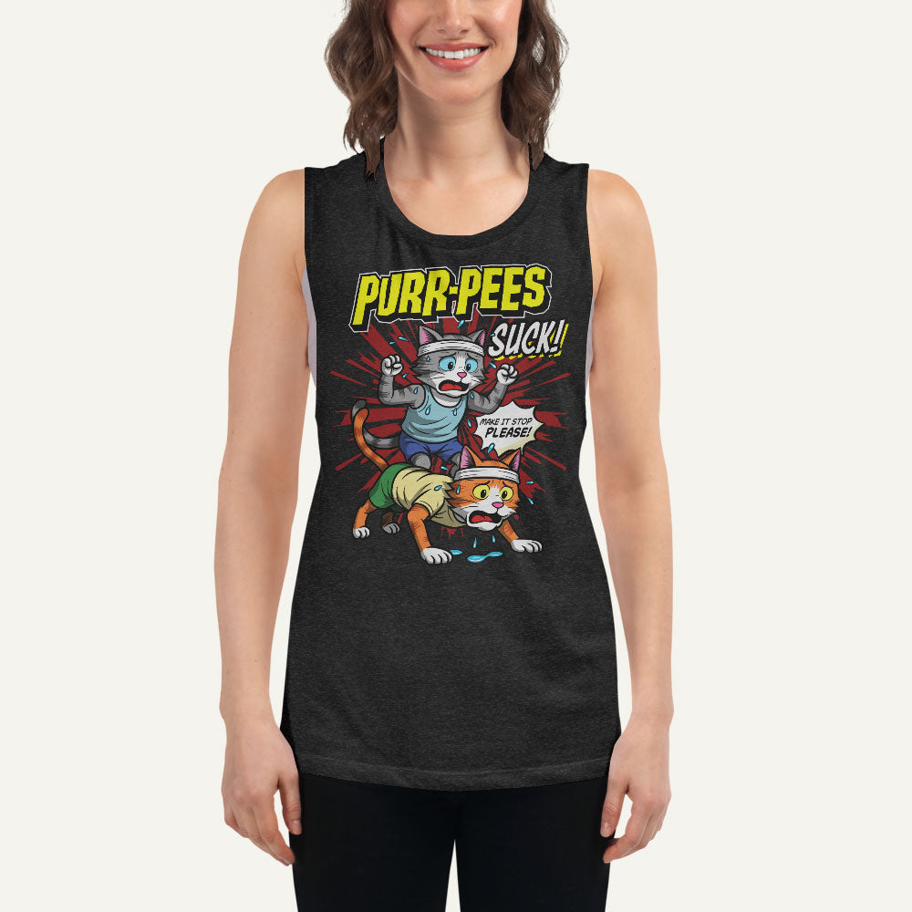 Purr-pees Suck Women’s Muscle Tank