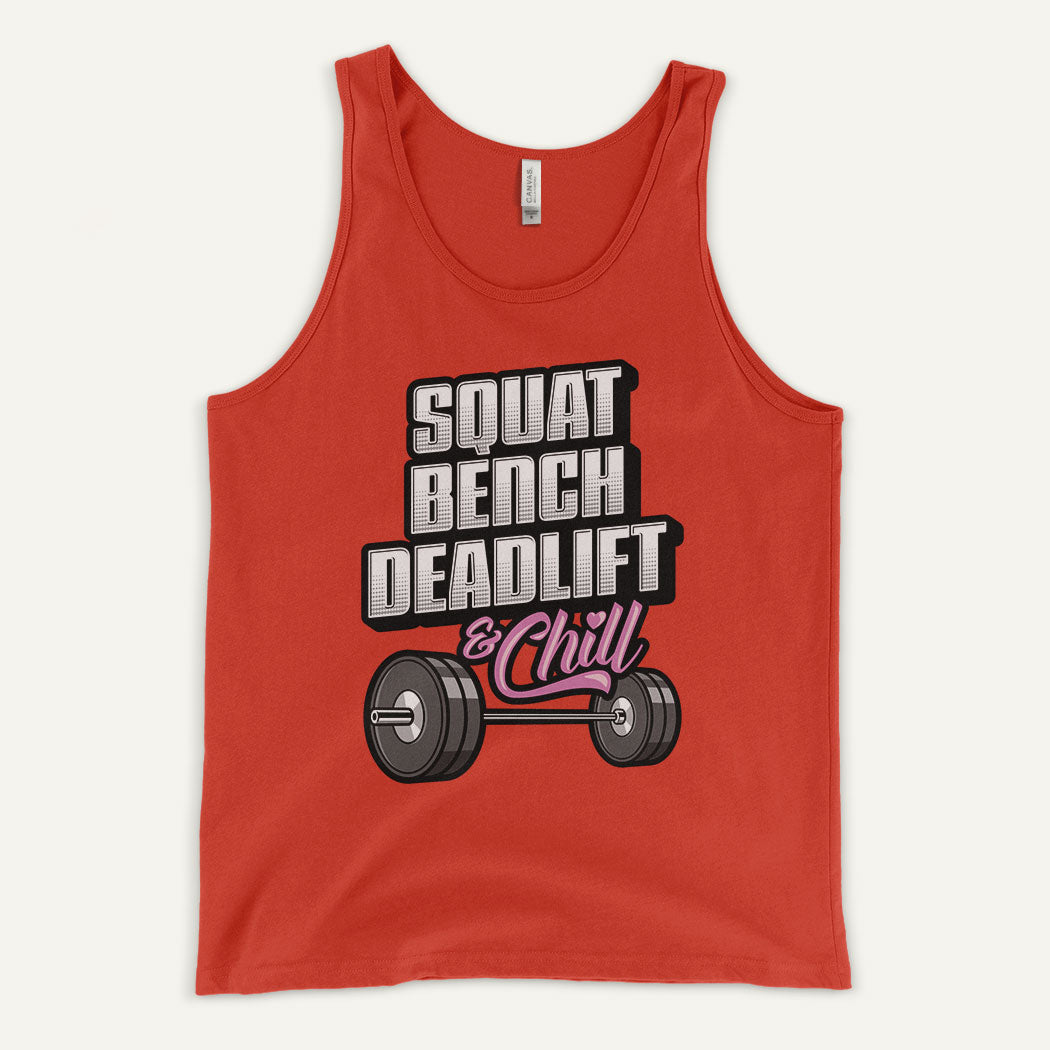 Deadlift And Ministry Squat – of Chill Bench Men\'s Sweat Tank Top