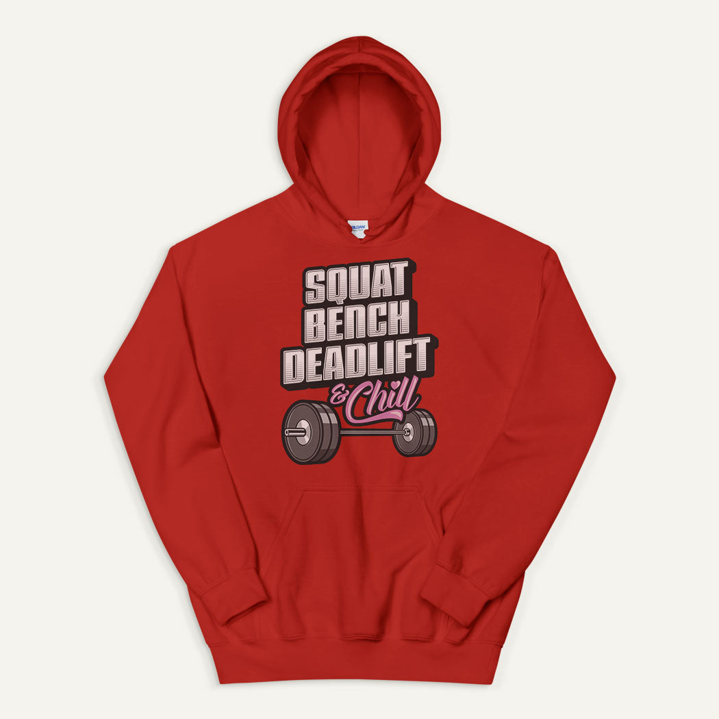 Squat Bench Deadlift And Chill Pullover Hoodie – Ministry of Sweat | Kapuzenshirts