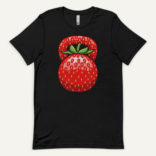 Strawberry Kettlebell Design Standard T-Shirt