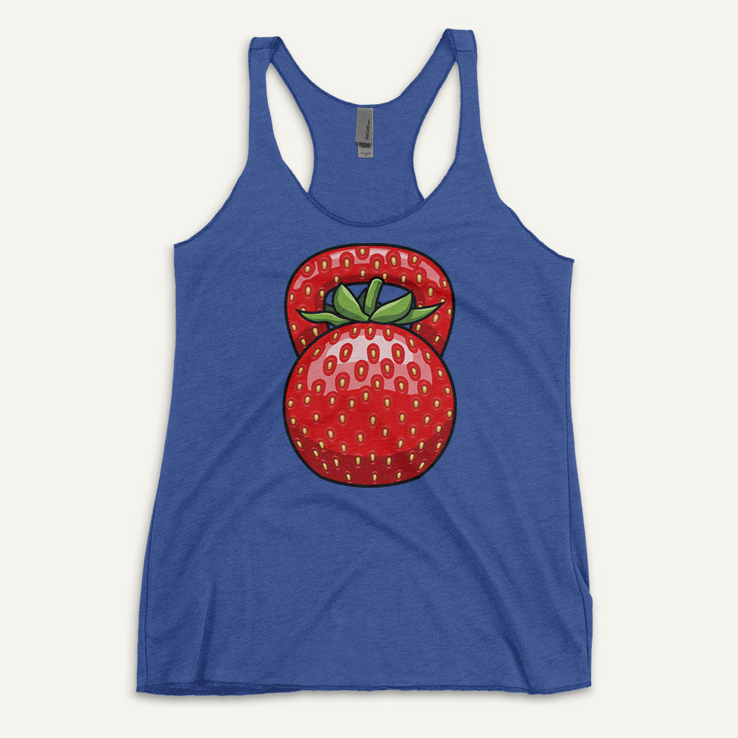 Strawberry Kettlebell Design Women’s Tank Top