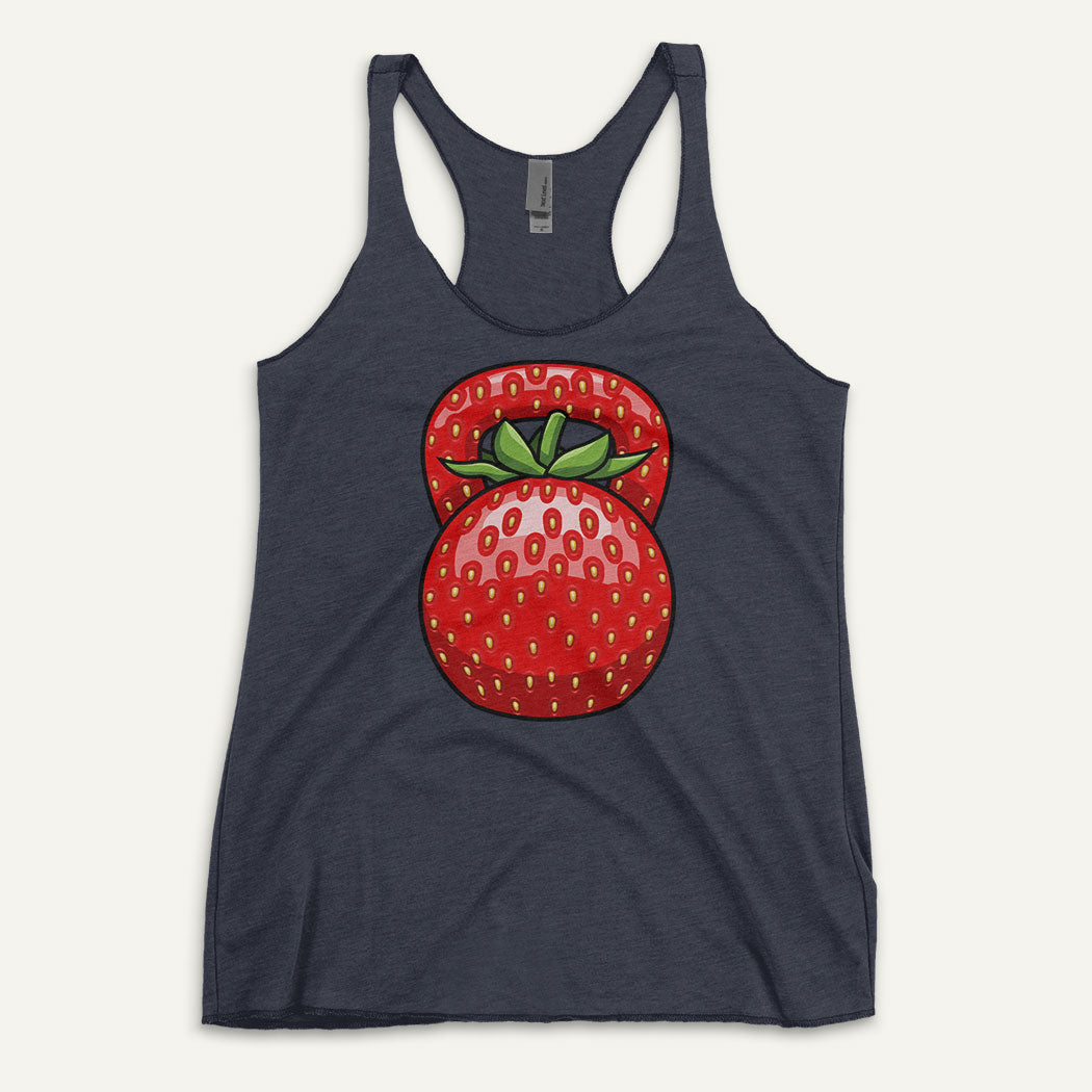 Strawberry Kettlebell Design Women’s Tank Top