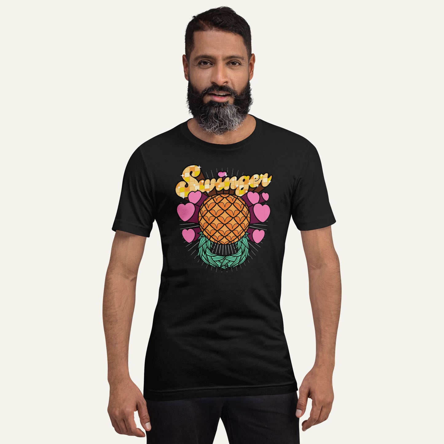 Pineapple Kettlebell Swinger Men’s Standard T-Shirt