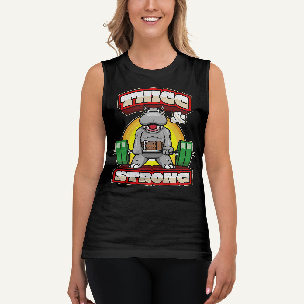 Thicc And Strong Muscle Tank