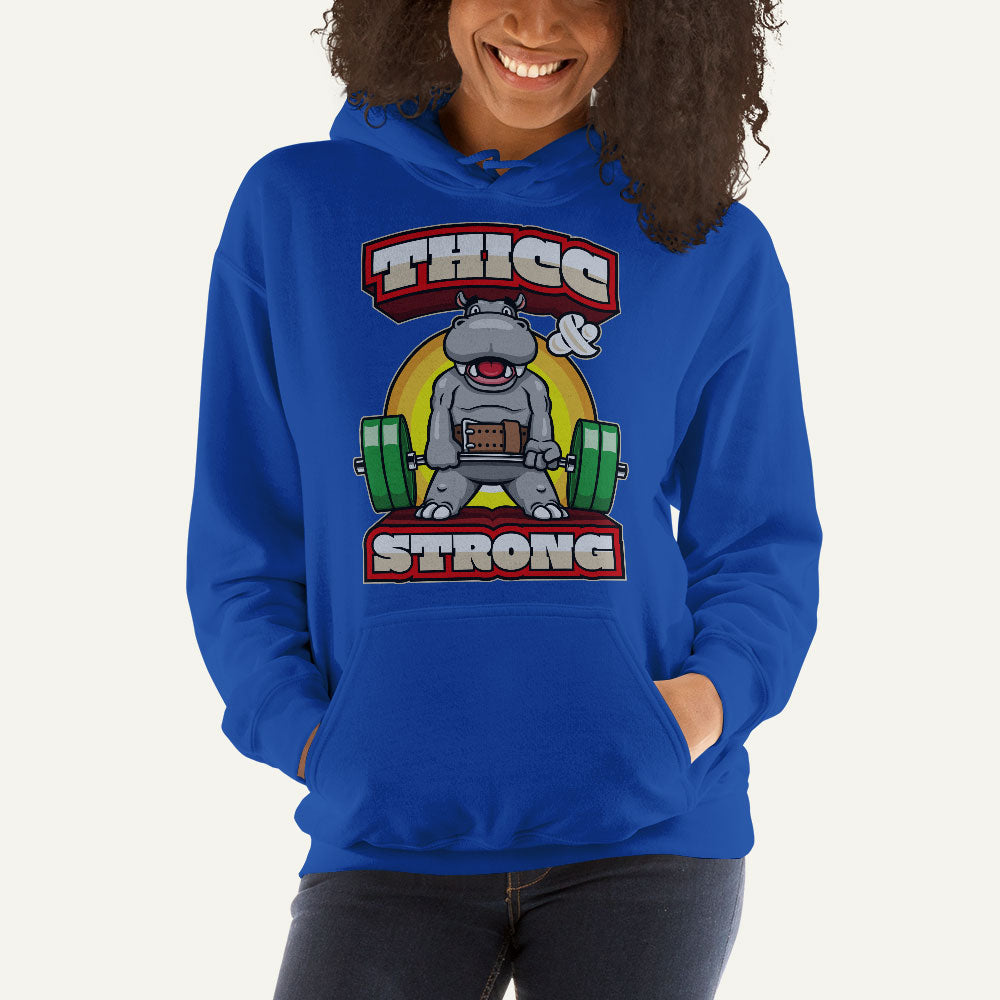 Thicc And Strong Pullover Hoodie