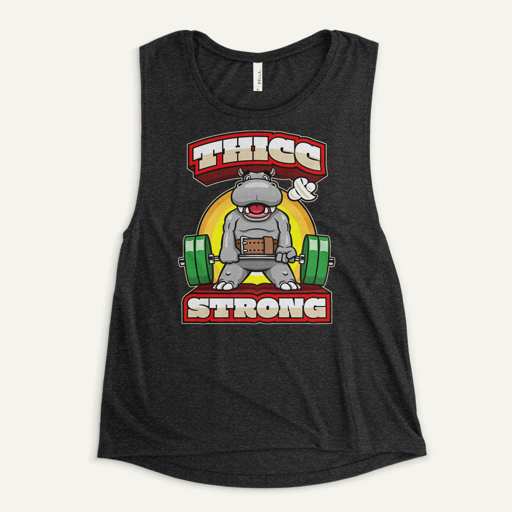 Thicc And Strong Women’s Muscle Tank
