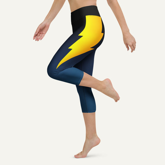 Thunder Thighs High-Waisted Capri Leggings