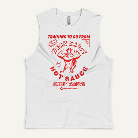 Training To Go From Weak Sauce To Hot Sauce Muscle Tank