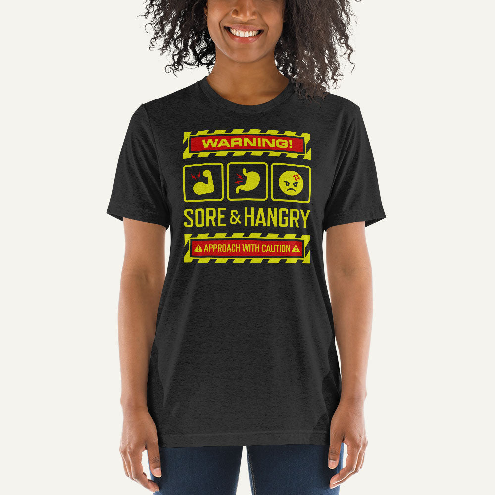 Warning Sore And Hangry Men’s Triblend T-Shirt