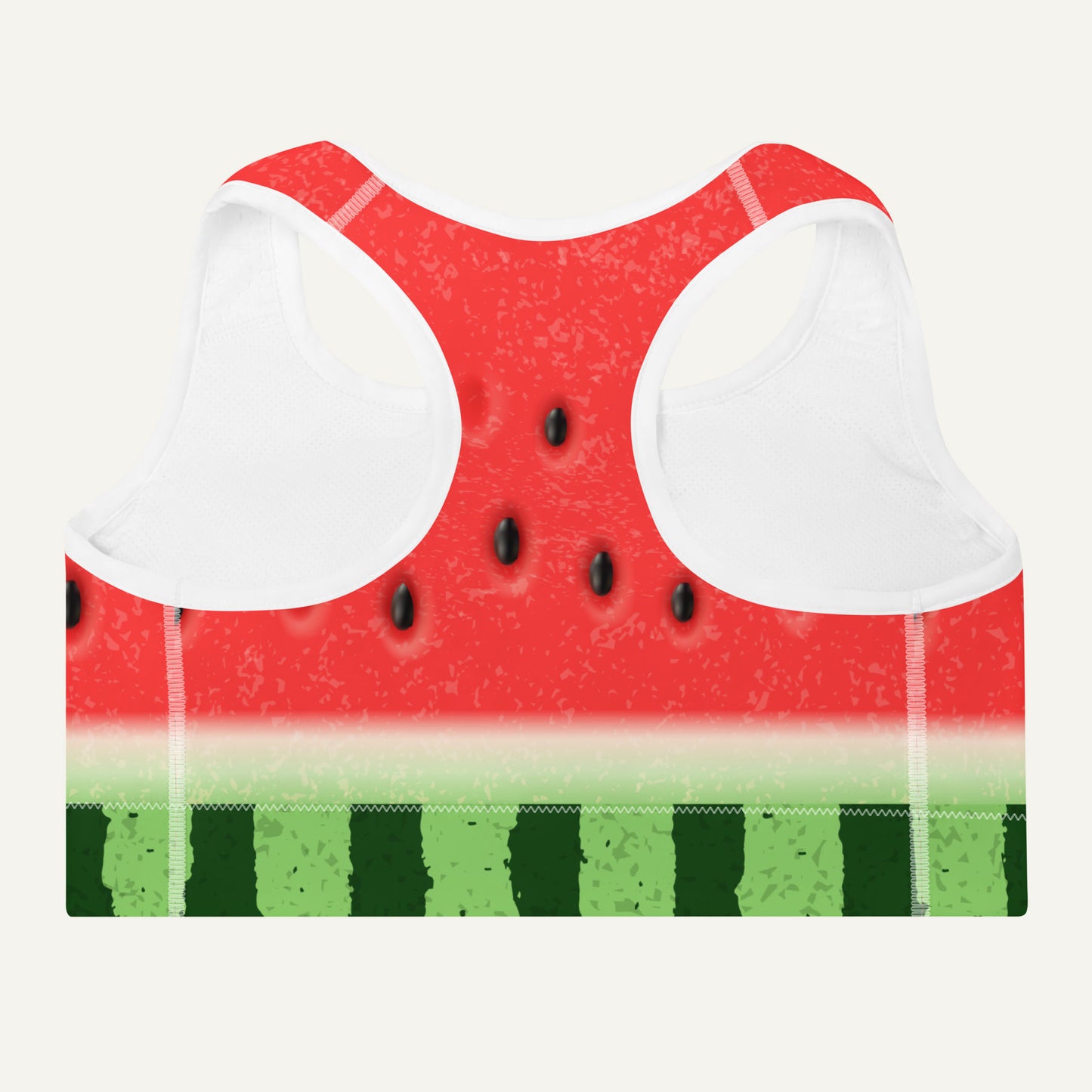 Watermelon Padded Sports Bra