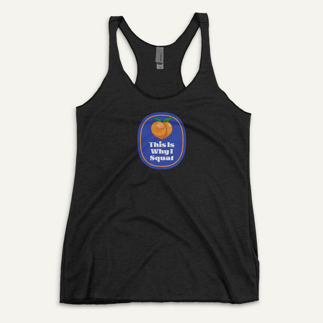 This Is Why I Squat Peach Women’s Tank Top