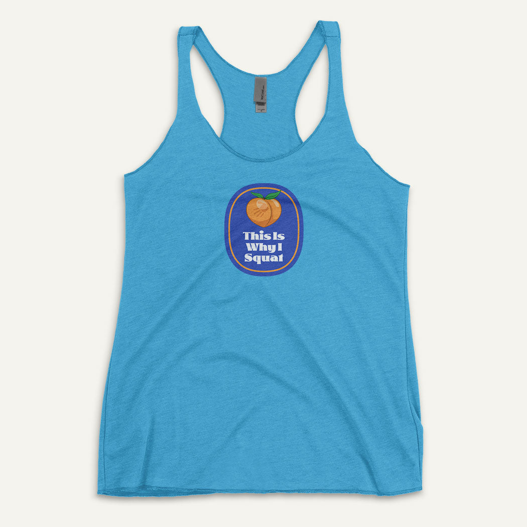 This Is Why I Squat Peach Women’s Tank Top