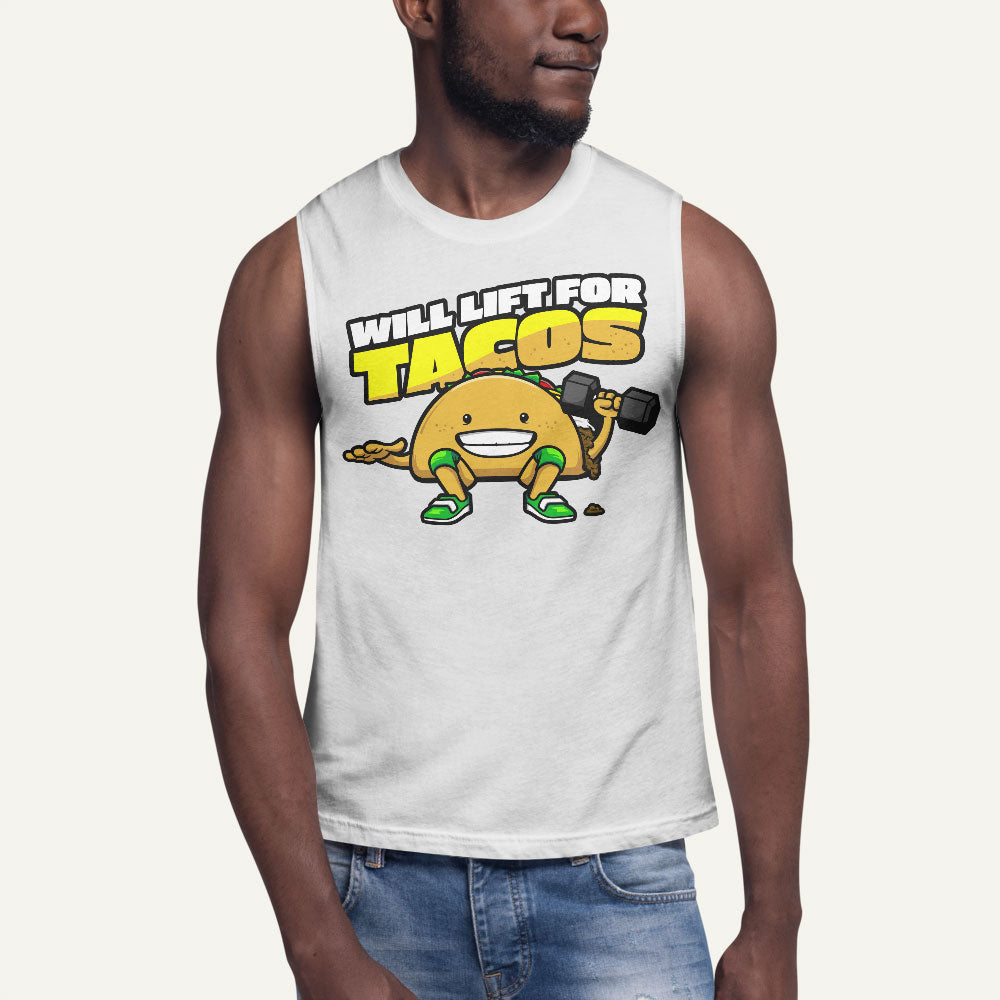 Will Lift For Tacos Men's Muscle Tank