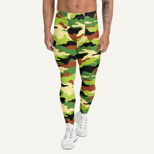Woodland Pop Camo Men’s Leggings