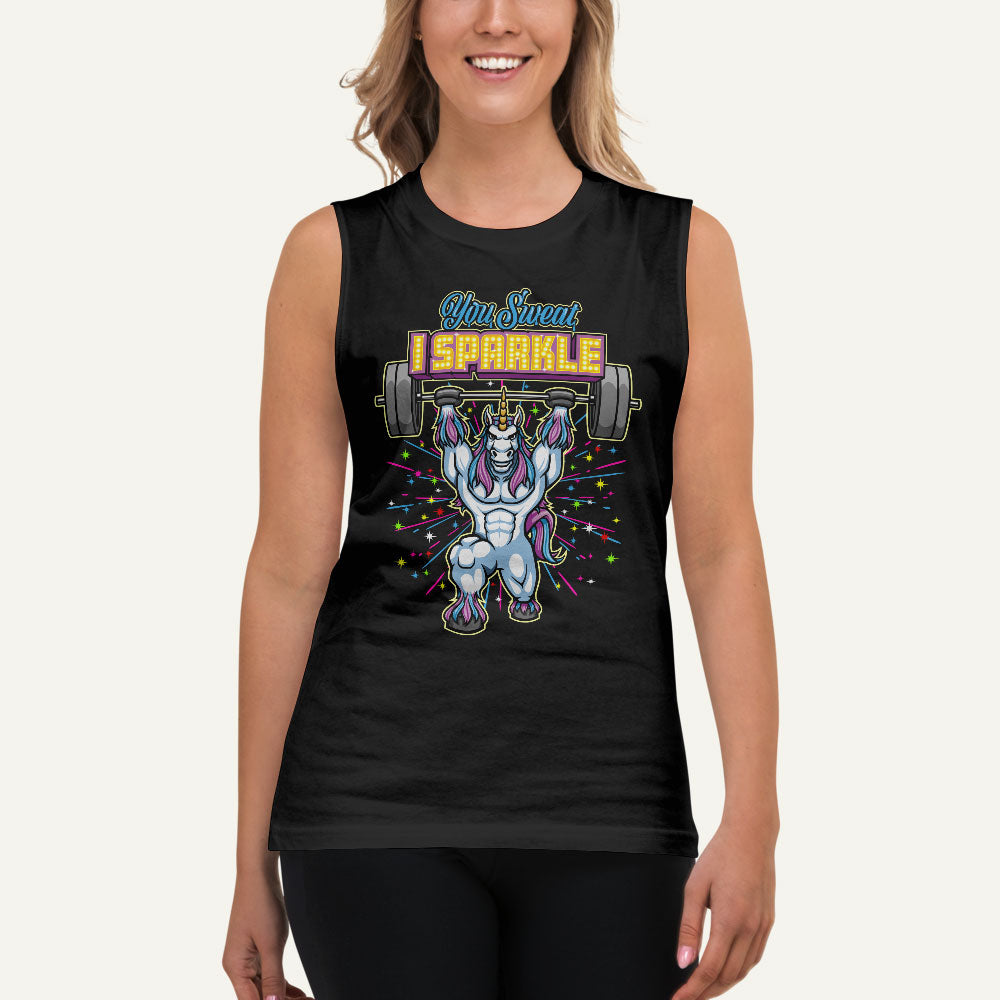 You Sweat I Sparkle Muscle Tank