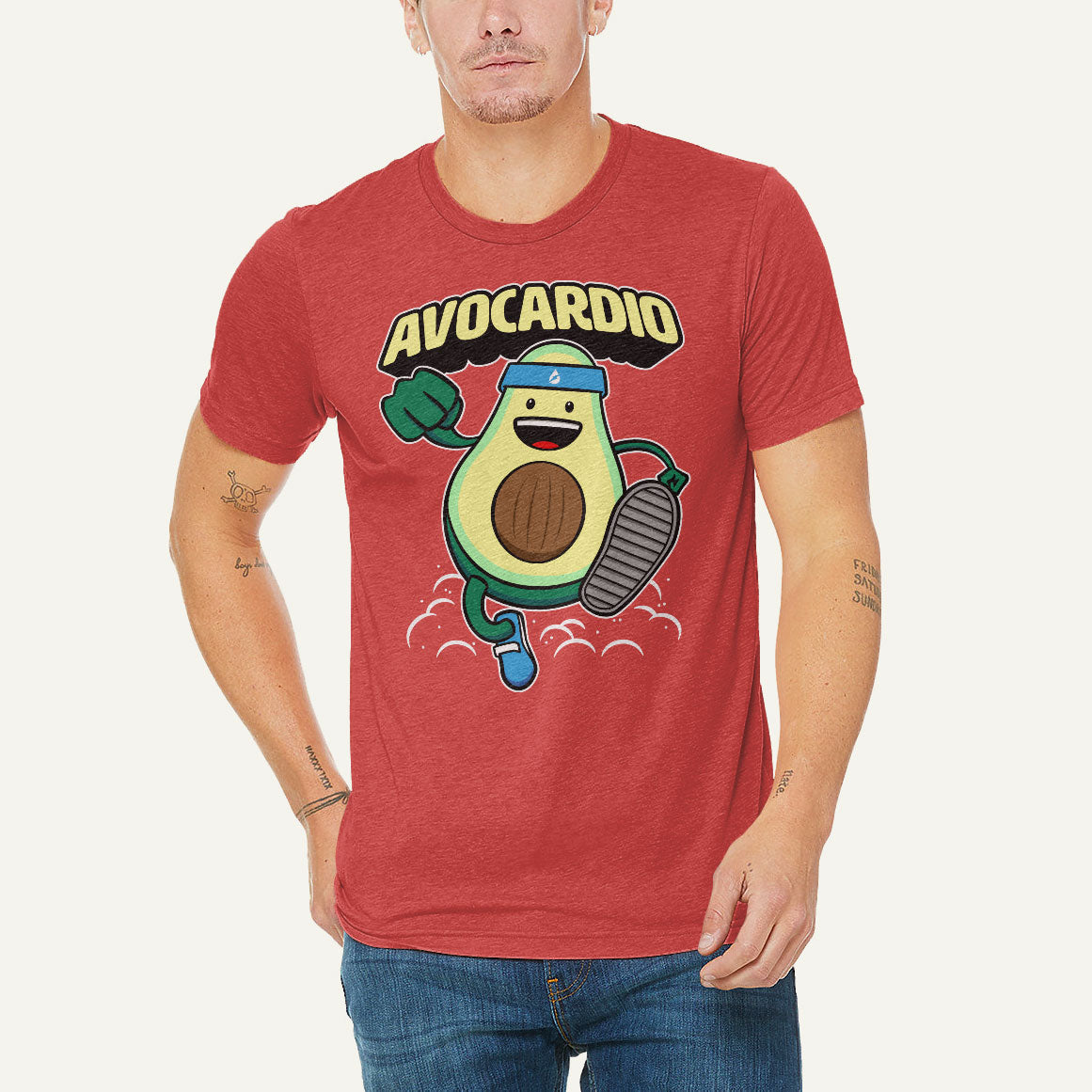 Avocardio Men's Triblend T-Shirt