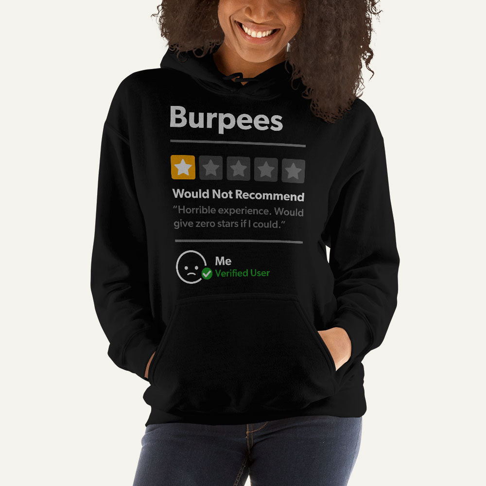 Burpees 1 Star Would Not Recommend Pullover Hoodie