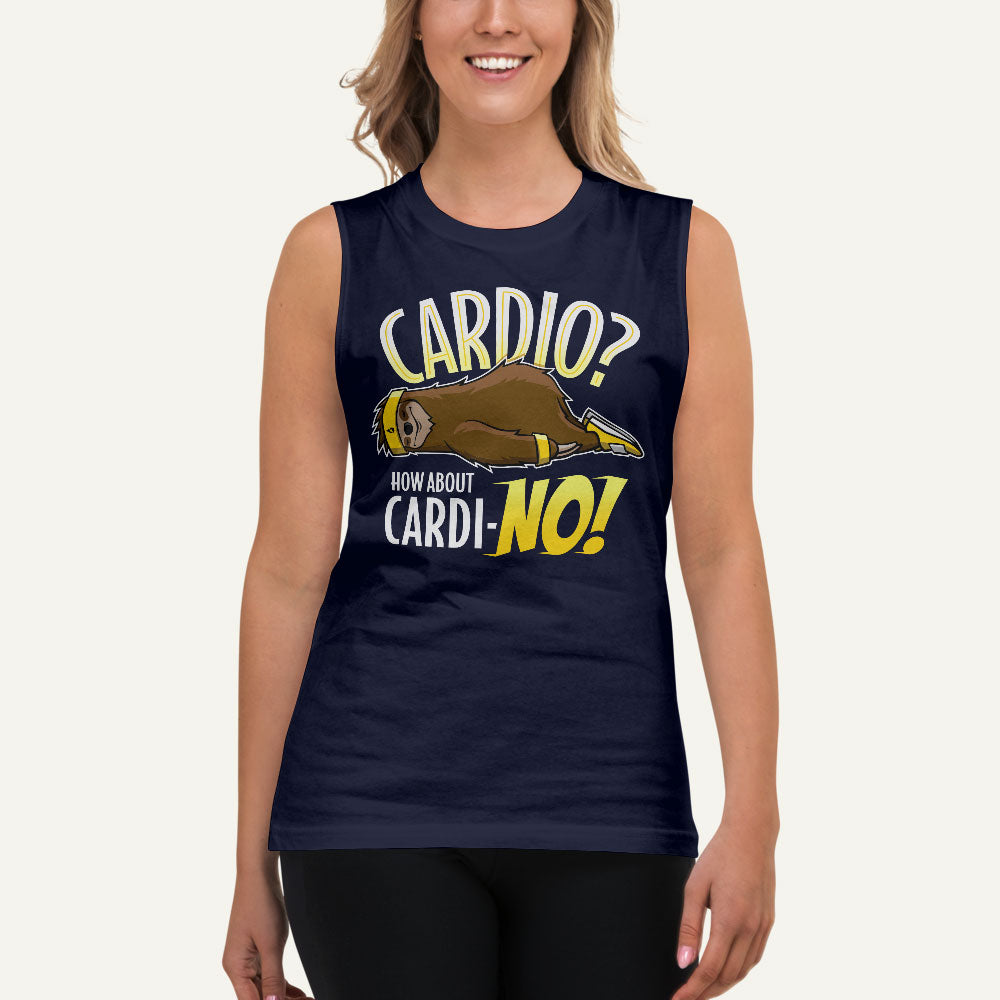 Cardio? How About Cardi-NO! Men's Muscle Tank
