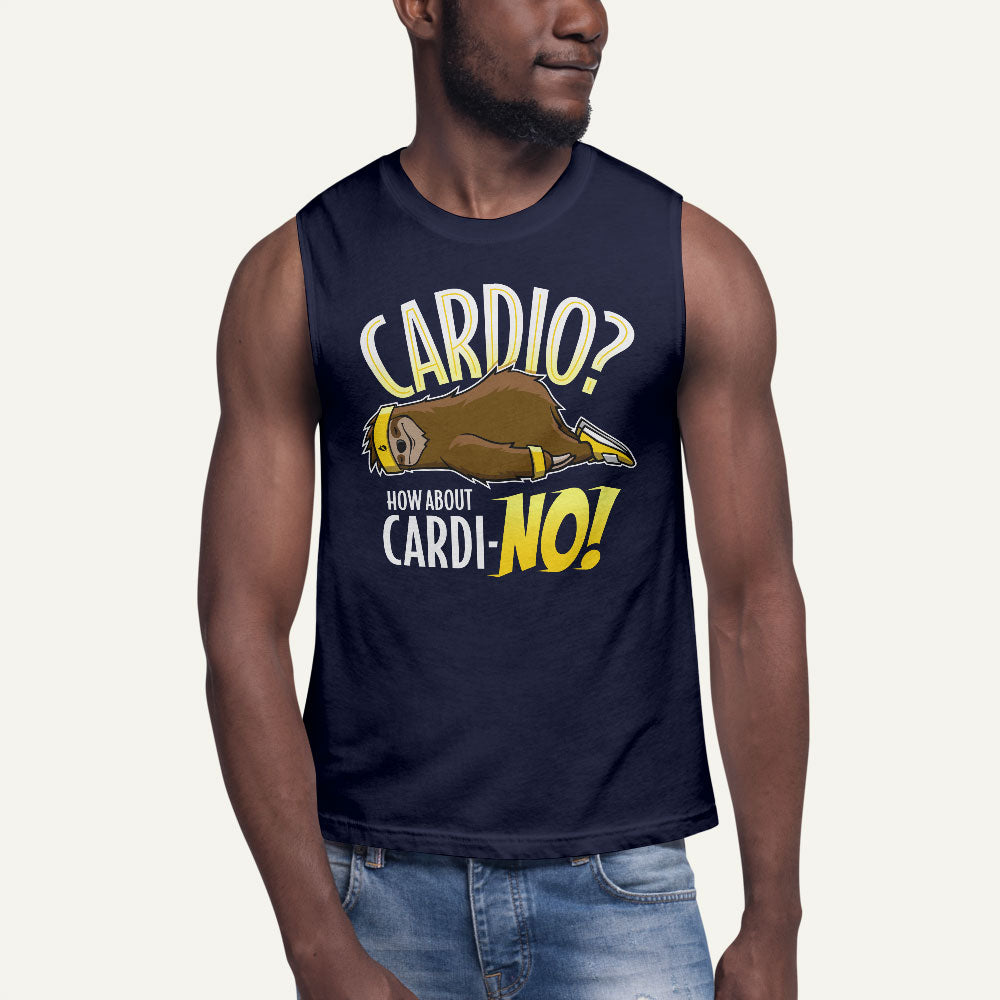Cardio? How About Cardi-NO! Men's Muscle Tank